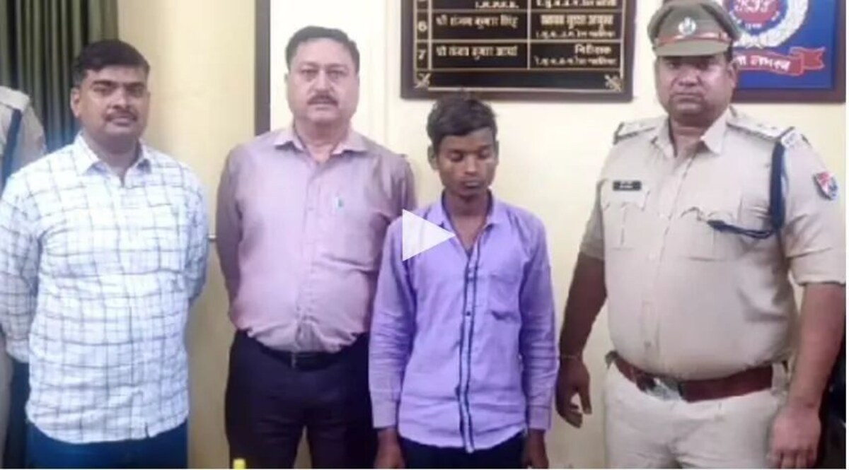 फिरोज खान को शौक है पत्थर से वंदे भारत एक्सप्रेस ट्रेन के शीशे तोड़ना, जब धरा गया तो दी ये दलील आरोपी फिरोज खान पुलिस की गिरफ्त में