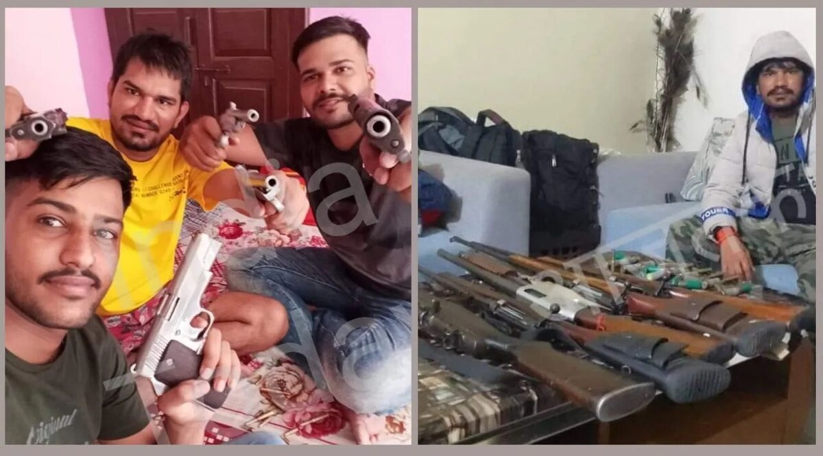 सिंगर सिद्धू मूसेवाला मर्डर से पहले हथियारों से लैस शूटर की पहली बार फोटो आई सामने, UP के फार्महाउस में रची थी साजिश, पहले यूपी के नेता थे निशाने पर up crime news