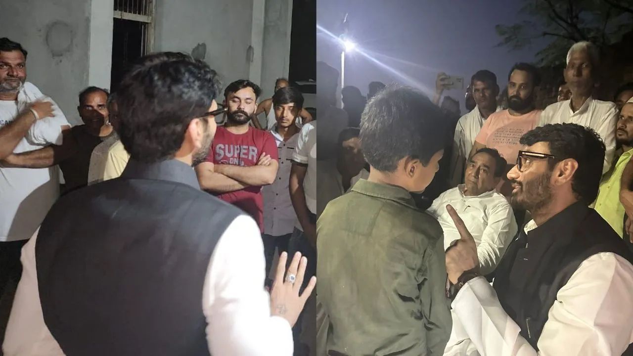 सांप्रदायिक रंग ले रहा था थप्पड़ कांड, बच्चे के घर पहुंचे श्रीकांत त्यागी, कहा- मुजफ्फरनगर को नहीं ...