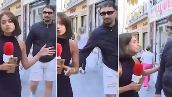 महिला रिपोर्टर के साथ LIVE के दौरान हुई छेड़छाड़, लड़के ने नहीं मांगी माफी महिला रिपोर्टर के साथ LIVE के दौरान हुई छेड़छाड़, लड़के ने नहीं मांगी माफी