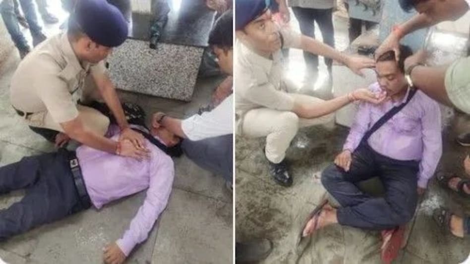 Mumbai News : मुंबई के कुर्ला स्टेशन पर अचानक बेहोश हुआ यात्री, RPF सिपाही ने CPR देकर ऐसे बचाई जान Mumbai News : मुंबई के कुर्ला स्टेशन पर अचानक बेहोश हुआ यात्री, RPF सिपाही ने CPR देकर ऐसे बचाई जान