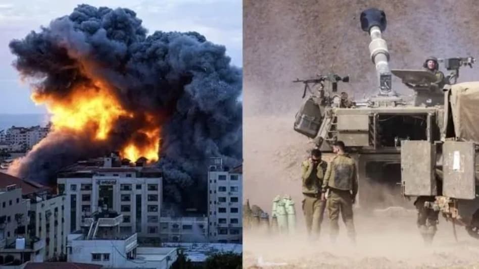 गाजा में पहले आसमान से बम बरसाये फिर इजरायली सेना ने ग्राउंड ऑपरेशन तेज किया, हमास का एक कमांडर ढेर गाजा में पहले आसमान से बम बरसाये फिर इजरायली सेना ने ग्राउंड ऑपरेशन तेज किया, हमास का एक कमांडर ढेर