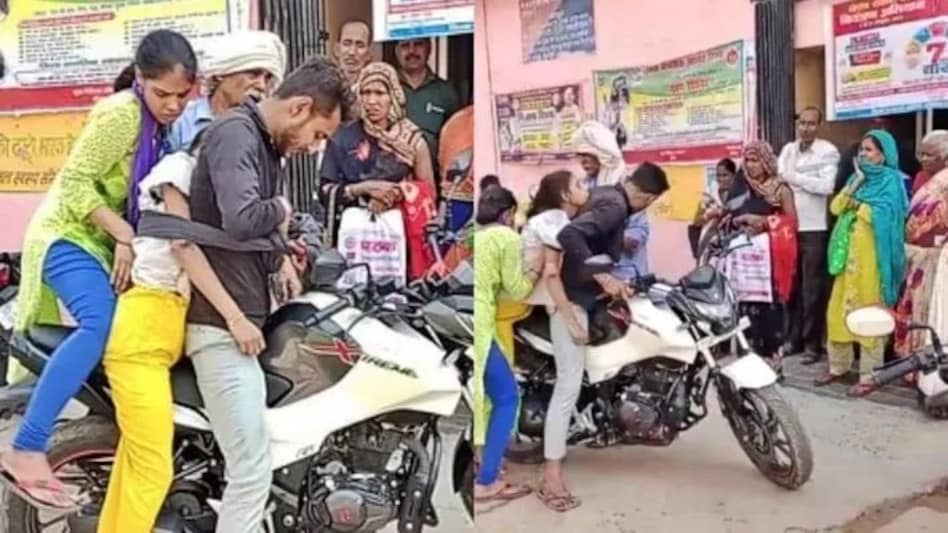 बहन की लाश को दुपट्टे से पीठ में बांधी और बाइक पर ले गया, इंसानियत को झकझोरने वाले वीडियो से मचा हड़कंप बहन की लाश को दुपट्टे से पीठ में बांधी और बाइक पर ले गया, इंसानियत को झकझोरने वाले वीडियो से मचा हड...