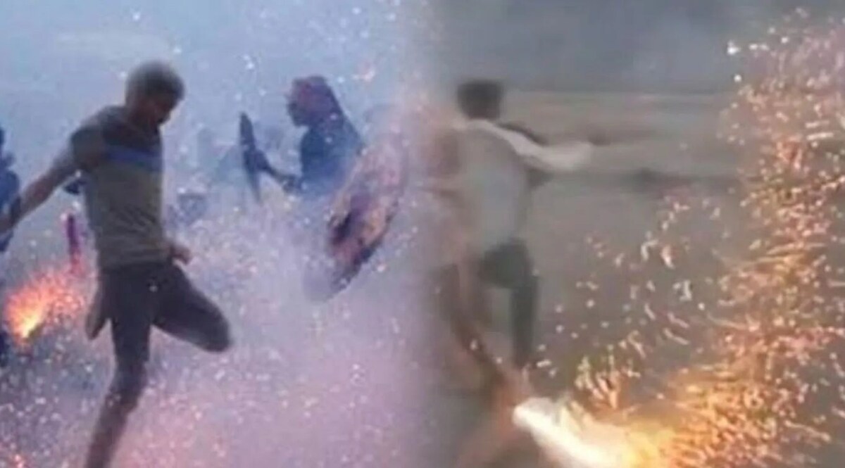 आग युद्ध देखा है! इंदौर में दीपावली की परंपरा से जुड़े ‘हिंगोट युद्ध’ में बरसे देशी रॉकेट, 35 योद्धा जख्मी Photo