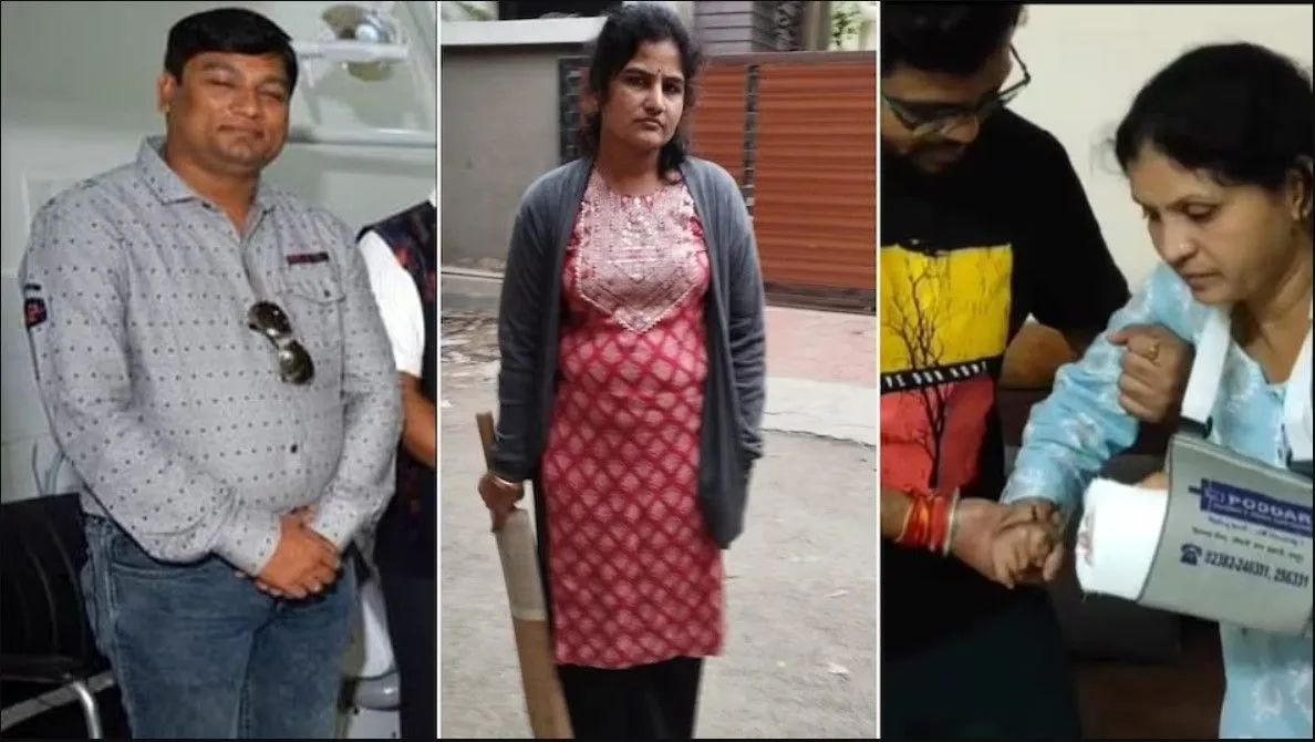 कपल ने महिला टीचर को क्रिकेट बैट से पीटा, घर के बाहर टीचर पर पेशाब करने का लगाया आरोप कपल ने महिला टीचर को क्रिकेट बैट से पीटा, घर के बाहर टीचर पर पेशाब करने का लगाया आरोप