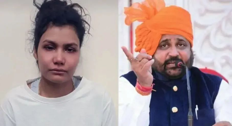 गोगामेड़ी हत्याकांड में अब एक नए किरदार लेडी डॉन की एंट्री, AK 47 की पिक्चर को लेकर बुरी तरह उलझी है पुलिस गोगामेड़ी और पूजा सैनी इस हत्याकांड में एक नई एंट्री