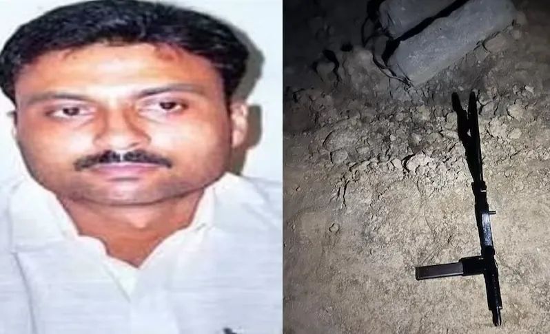 यूपी में पुलिस मुठभेड़ में वांछित इनामी बदमाश ढेर, आरोपी विनोद उपाध्याय यूपी पुलिस की टॉप 10 लिस्ट में शामिल था विनोद उपाध्याय यूपी पुलिस की टॉप 10 लिस्ट में शामिल था