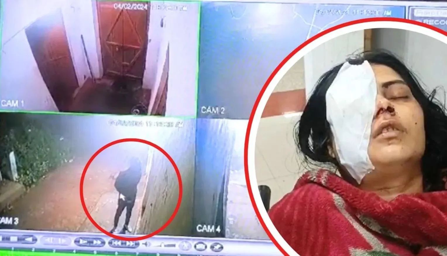 UP News: पहले गाली-गलौज की फिर घर में घुसा, महिला की आंख में मारी गोली Crime Tak