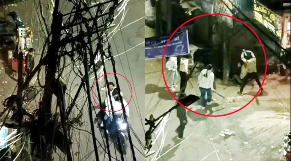 लोहे की रॉड से पीटकर किया अधमरा, फिर हवाई फायरिंग कर हुए फरार, मचाई दहशत, Video Viral Crime Tak