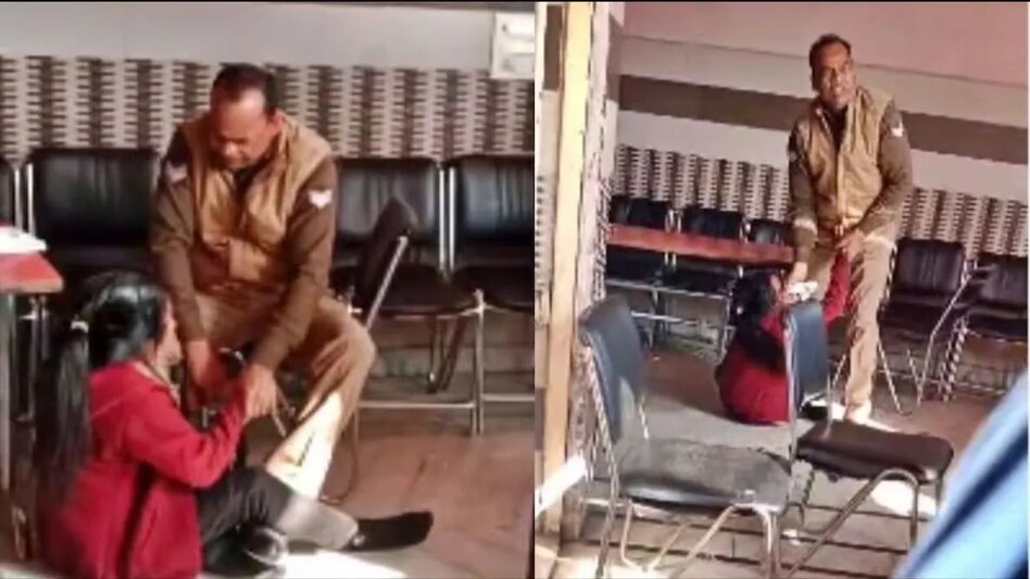 'मेरी ज़िंदगी ख़राब कर दी', बाल नोंचकर पीटता रहा पुलिस कॉस्टेबल, चीखती रही युवती, VIDEO वायरल 'मेरी ज़िंदगी ख़राब कर दी', बाल नोंचकर पीटता रहा पुलिस कॉस्टेबल, चीखती रही युवती, VIDEO वायरल