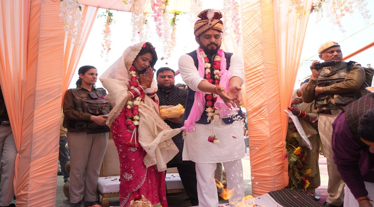 गैंगस्टर संदीप उर्फ काला जठेड़ी नहीं कर पाएगा गृह प्रवेश, सोनीपत पुलिस ने हाथ खड़े किए Gangster Kala Jathedi Weds Anuradha chaudhary