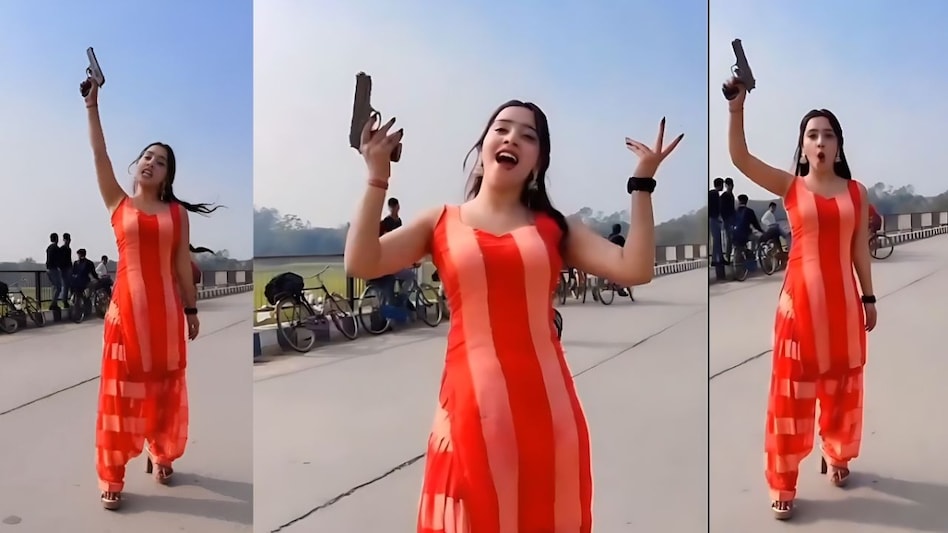 Instagram पर फमेस होने के लिए बंदूक के साथ डांस, रील वीडियो पर एक्शन लेगी यूपी पुलिस Instagram पर फमेस होने के लिए बंदूक के साथ डांस, रील वीडियो पर एक्शन लेगी यूपी पुलिस