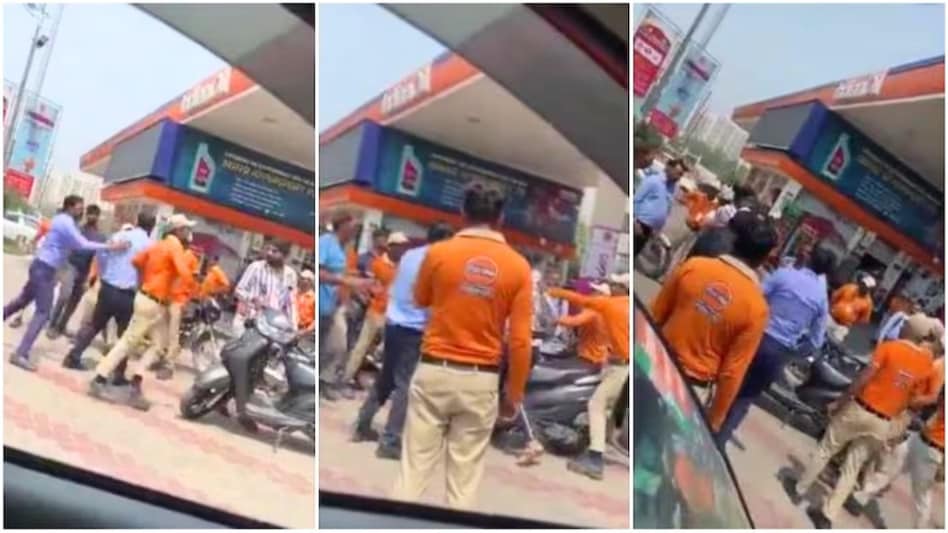 पेट्रोल पंप पर कर्मचारियों ने मचाया तांडव, पेट्रोल भरवाने आए युवक को जमकर पीटा पेट्रोल पंप पर कर्मचारियों ने मचाया तांडव, पेट्रोल भरवाने आए युवक को जमकर पीटा