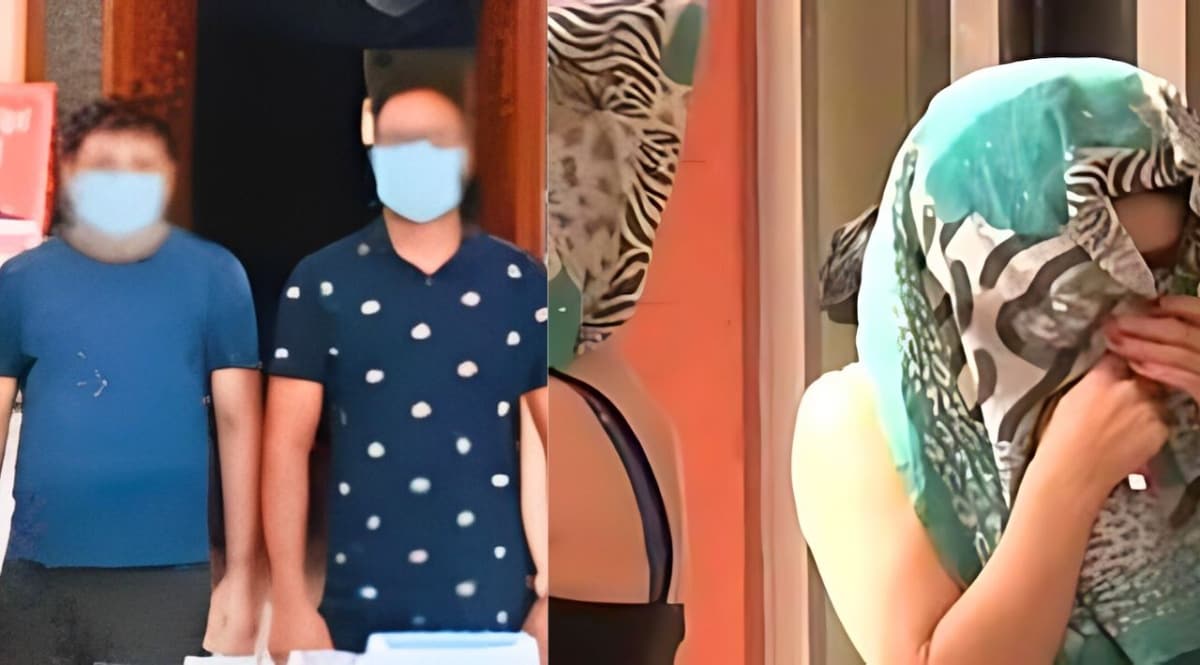 स्पा सेंटर में हो रहा था गंदा काम, डस्टबिन में मिले इस्तेमाल किए कंडोम, 2 लड़कों के साथ पकड़ी गई लड़कियां CrimeTak