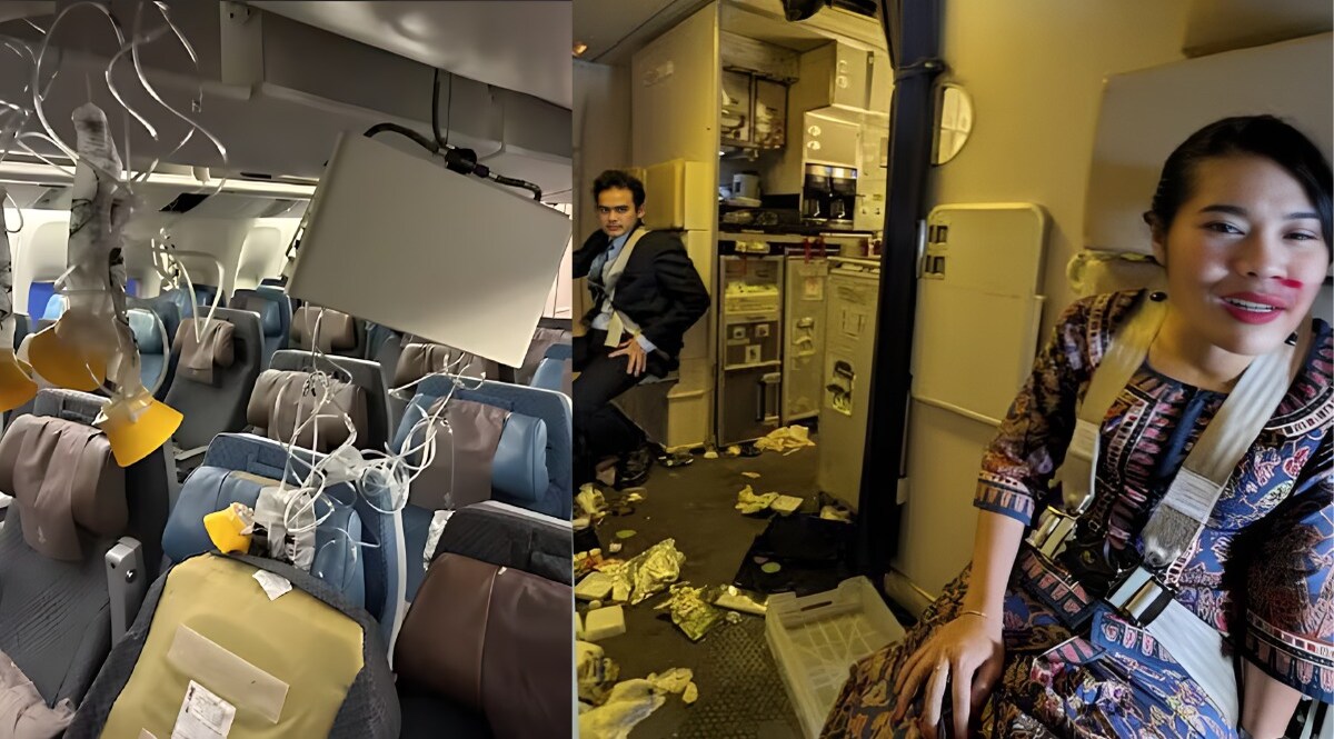 जब हवा में छू कर निकली मौत, सिंगापुर एयरलाइंस के जहाज ने तीन मिनट में 6000 फीट का गोता लगाया CrimeTak