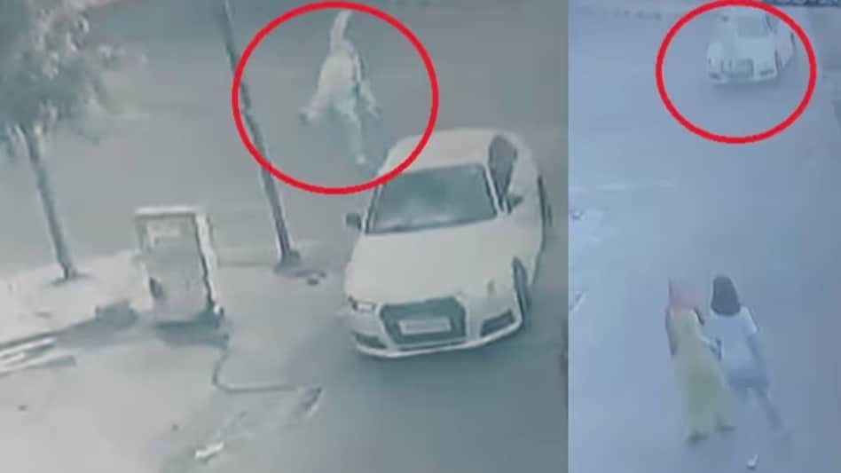 नोएडा में ऑडी कार ने बुजुर्ग को मारी टक्कर, मौके पर मौत, खौफनाक घटना सीसीटीवी में कैद नोएडा में ऑडी कार ने बुजुर्ग को मारी टक्कर, मौके पर मौत, खौफनाक घटना सीसीटीवी में कैद