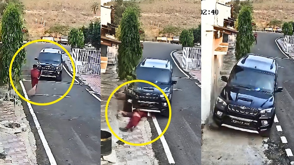 बिना ड्राइवर की गाड़ी ने मचाया कोहराम, CCTV से पुलिस को मिले हैरान करने वाले सबूत हिट एंड रन कानून की ट्रेनिंग लेकर आऐ थे इंस्पेक्टर, उनकी स्कॉर्पियो कार ने बिना ड्राइवर के सफाईकर्मी को कुचल दिया