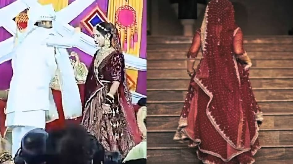 दूल्हे ने दुल्हन को किया Kiss तो मचा बवाल, आधी रात में भागी दुल्हन, अजब दुल्हन की गजब कहानी दूल्हे ने दुल्हन को किया Kiss तो मचा बवाल, आधी रात में भागी दुल्हन, अजब दुल्हन की गजब कहानी