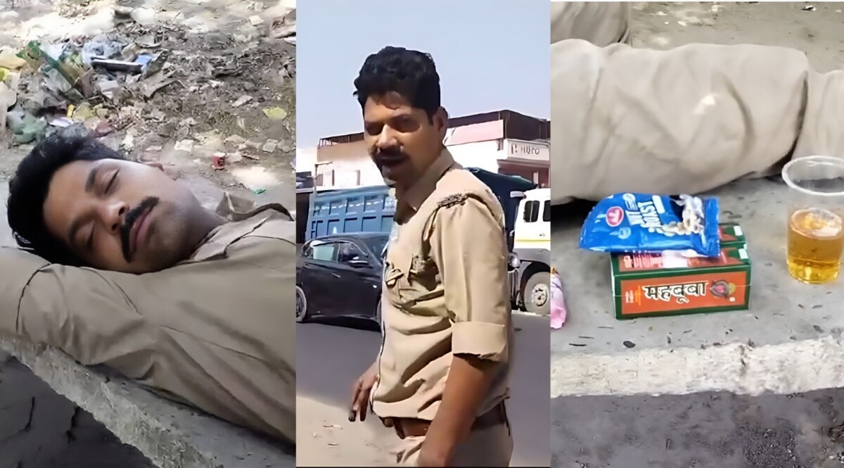 Viral Video: एक तो वर्दी का नशा, उस पर शराब का खुमार! CrimeTak