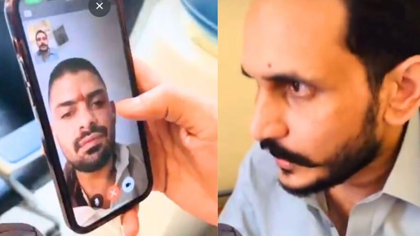 गैंगस्टर Lawrence Bishnoi ने जेल से पाकिस्तानी डॉन से कहा, "ईद मुबारक", वीडियो कॉल का वीडियो Viral गैंगस्टर Lawrence Bishnoi ने जेल से पाकिस्तानी डॉन से कहा, "ईद मुबारक", वीडियो कॉल का वीडियो Viral