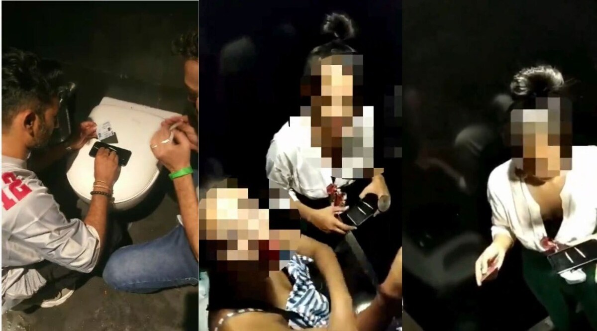 वॉशरूम में ड्रग्स का इस्तेमाल करती पकड़ी गई दो लड़कियां, सोशल मीडिया पर वायरल हुआ वीडियो CrimeTak