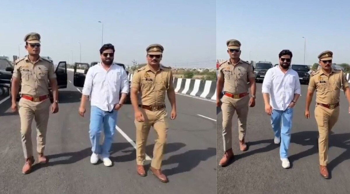 रील के चक्कर में गई नौकरी! बिल्डर के साथ ‘सिंघम’ बनने वाले पुलिसकर्मी सस्पेंड, देखें VIDEO आरोपी