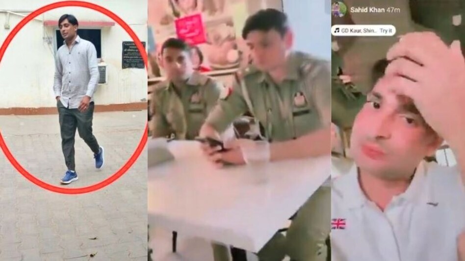 Wanted Gangster के साथ पार्टी कर रहे थे पुलिसवाले, गैंग्स्टर ने Reel बना कर कर दी Viral, दो दरोगा सस्पेंड Wanted Gangster के साथ पार्टी कर रहे थे पुलिसवाले, गैंग्स्टर ने Reel बना कर कर दी Viral, दो दरोगा सस्पेंड