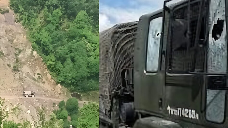 सेना के ट्रक पर ग्रेनेड से हमला, Hi Tech हथियारों से लैस आतंकियों का पांच दिन में दूसरा अटैक, सुरक्षा बल पर अंधाधुंध फायरिंग, पांच जवान शहीद सेना के ट्रक पर ग्रेनेड से हमला, Hi Tech हथियारों से लैस आतंकियों का पांच दिन में दूसरा अटैक, सुरक्षा बल पर अंधाधुंध फायरिंग, पांच जवान शहीद