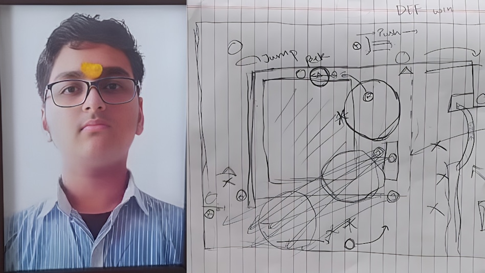 Log Off Note लिखकर 14वीं मंजिल से कूदा 16 साल का लड़का, पन्नों पर Multiplayer Combat Game का Strategy Map Log Off Note लिखकर 14वीं मंजिल से कूदा 16 साल का लड़का, पन्नों पर Multiplayer Combat Game का Strategy Map