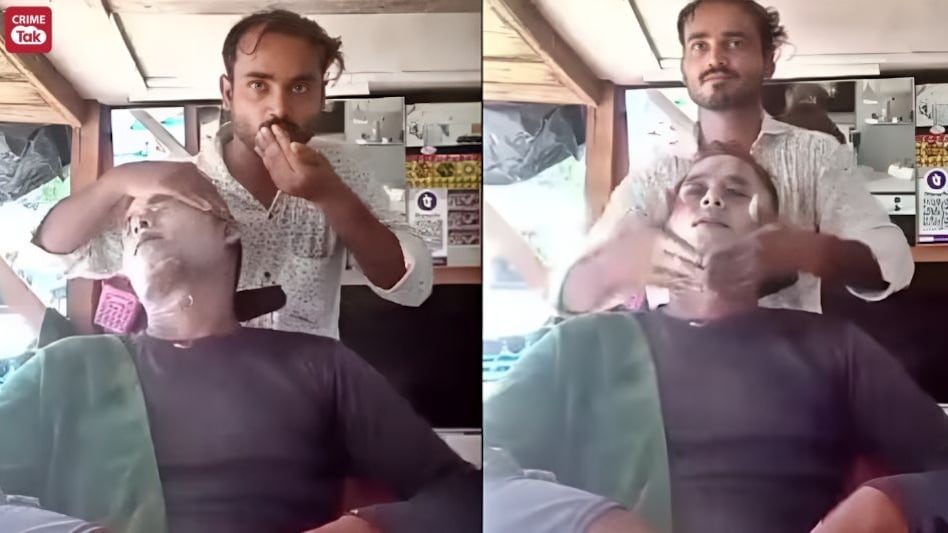 यूसुफ ने थूक लगाकर किया मसाज तो सैलून पहुंचा बुलडोजर, रील बनाने के शौक ने रातों रात कर दिया 'फेमस' यूसुफ ने थूक लगाकर किया मसाज तो सैलून पहुंचा बुलडोजर, रील बनाने के शौक ने रातों रात कर दिया 'फेमस'