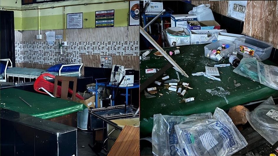 Kolkata Rape & Murder: तोड़ फोड़ की तस्वीरों ने खोली पुलिस की पोल, सेमिनार हॉल के अंदर घुसी भीड़? Kolkata Rape & Murder: तोड़ फोड़ की तस्वीरों ने खोली पुलिस की पोल, सेमिनार हॉल के अंदर घुसी भीड़?