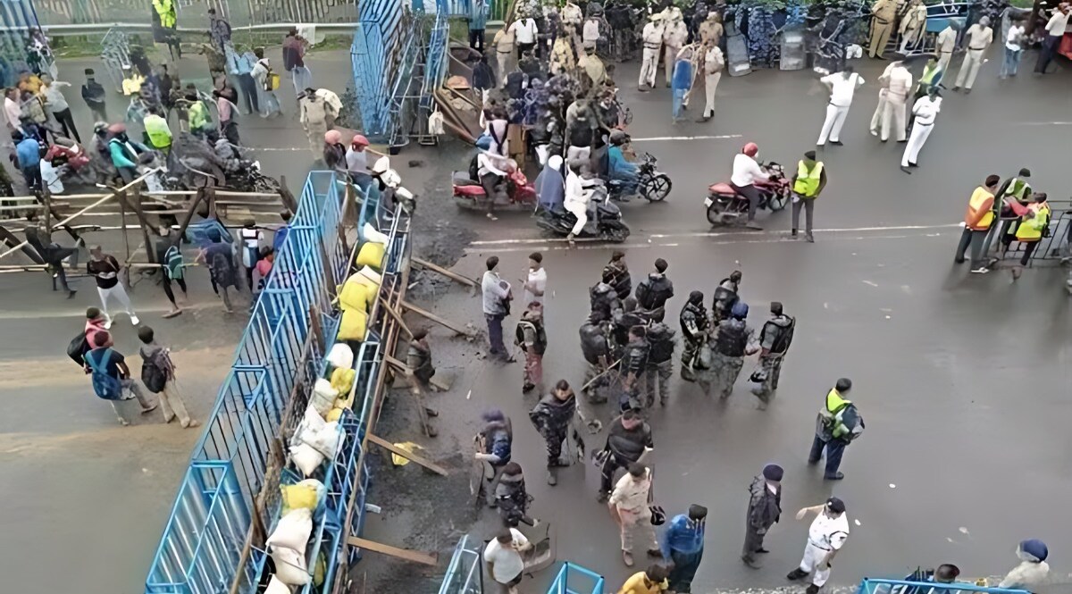 12 घंटे तक Arrest रहेगा कोलकाता! जमीन पर 5000 पुलिसवालों का पहरा, आसमान से झांकते रहेंगे ड्रोन, CCTV से ढका शहर का चप्पा चप्पा CrimeTak