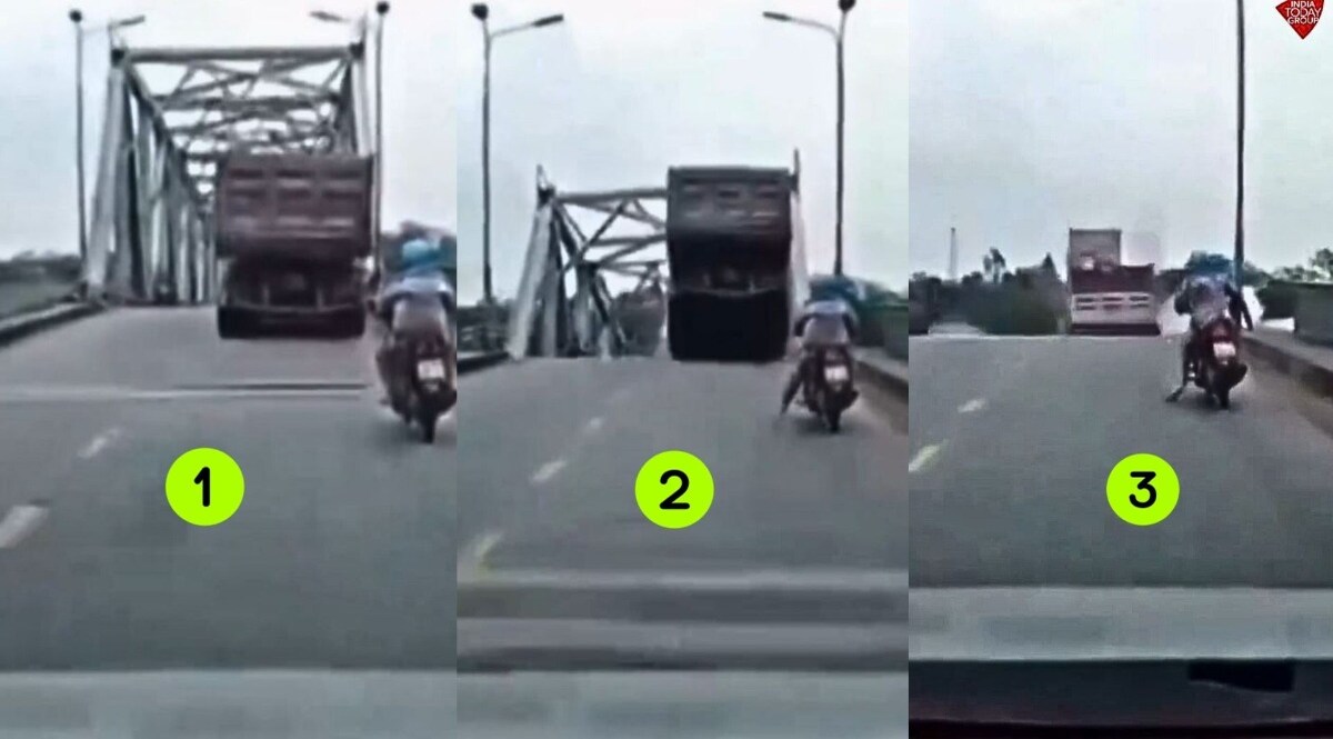 पलक झपकते ही गिर गया पुल, 250 फीट नीचे जा गिरी बस, भयानक मंजर कैमरे में हुआ कैद, अपने रिस्क पर Video देखना वियतनाम में तूफान यागी
