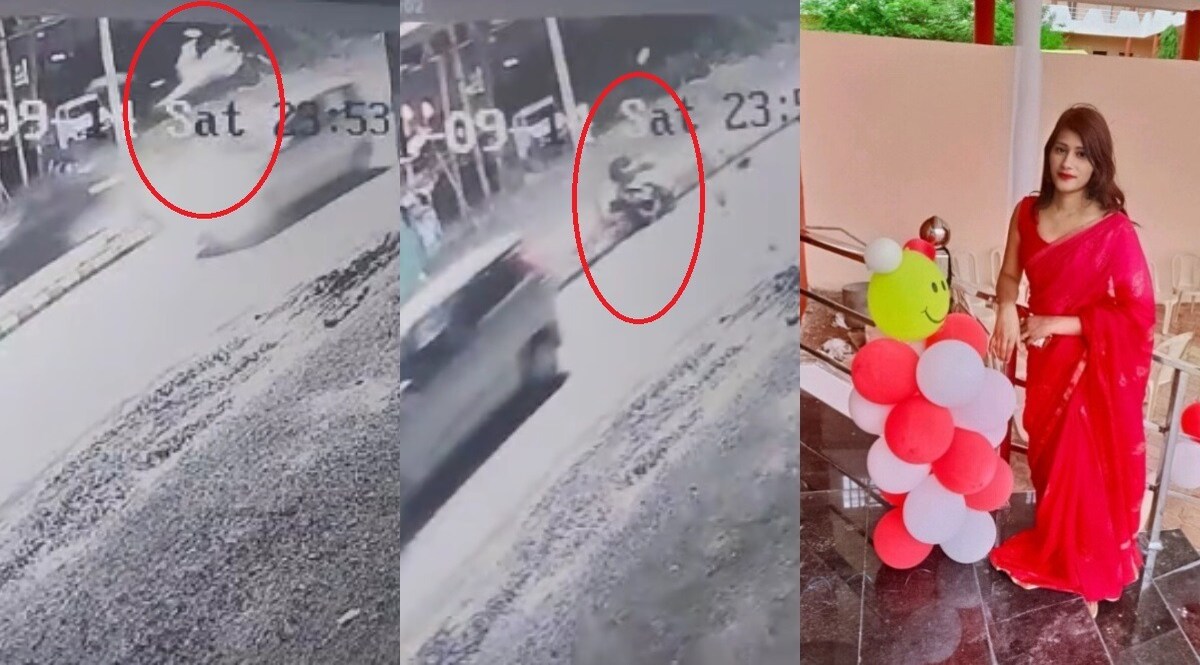 BMW कार ने स्कूटी सवार दो लड़कियों को रौंदा, रोंगटे खड़े कर देने वाला वीडियो वायरल, 2 युवतियों की मौत खौफनाक वीडियो आया सामने.