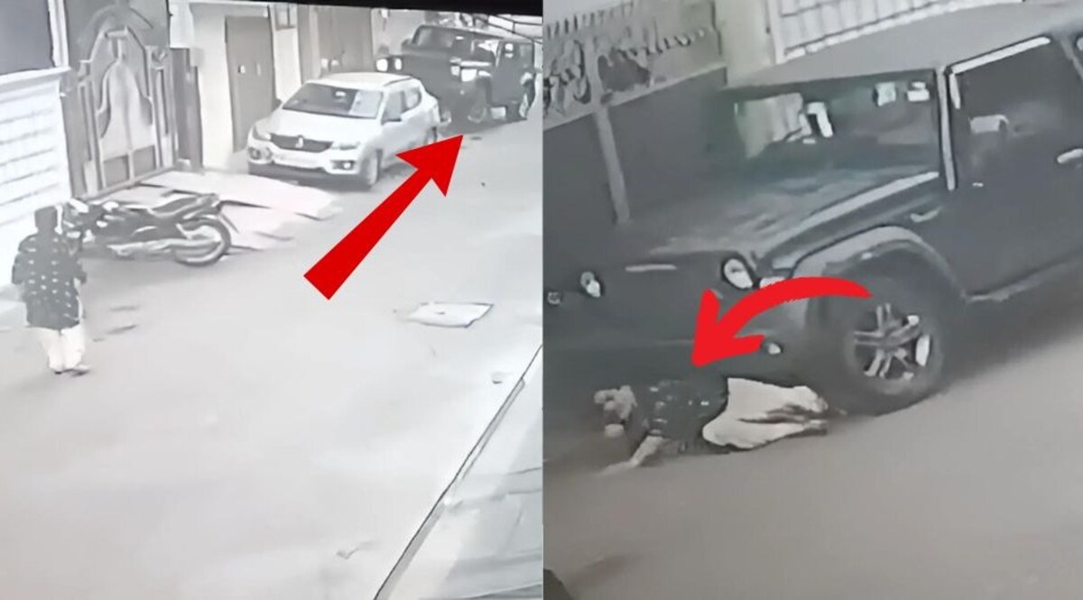 जब बच्चे के हाथ आई थार, शहर भर में मच गया कोहराम, ये वीडियो रूह कंपा देगा! CrimeTak