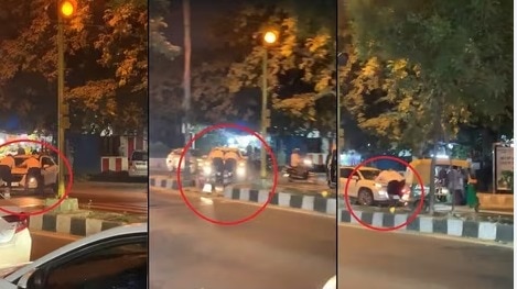 दिल्ली की सड़कों पर कानून की उड़ी धज्जियां, ट्रैफिक पुलिस कर्मियों की जान पर बन आई CrimeTak