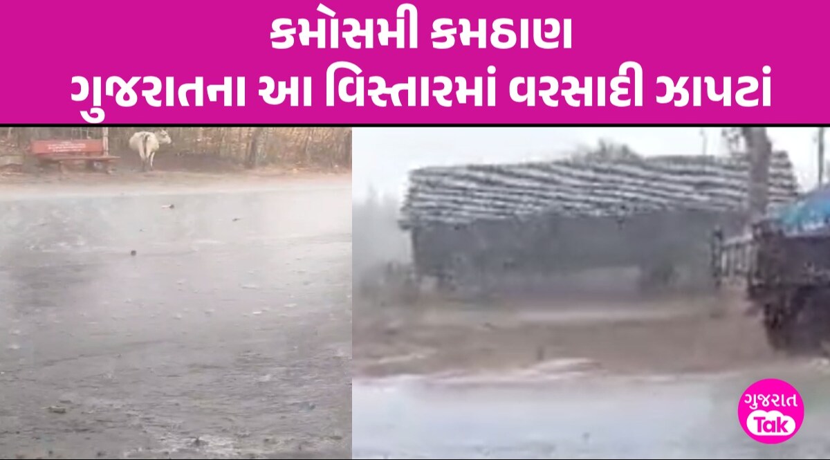 ગુજરાતમાં આ જિલ્લામાં ચોમાસા જેવો માહોલ, હવામાનની આગાહીથી ખેડૂતોમાં ચિંતાના વાદળો Dang Heavy Rain