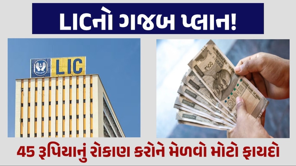 LIC Plan: રોજના 45 રૂપિયા જમા કરો અને મેળવો 25 લાખ રૂપિયા, જુઓ LICની સુપરહિટ પોલિસી નાની બચત, મોટો નફો