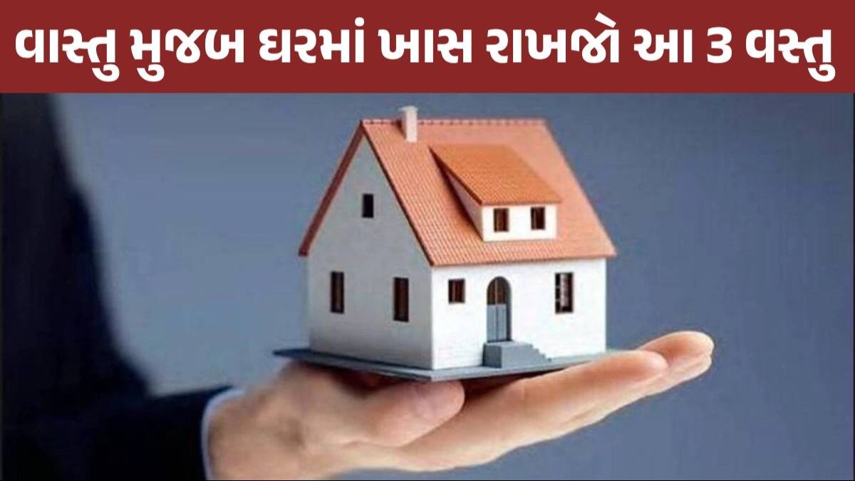 વાસ્તુ મુજબ ઘરમાં ખાસ રાખો આ શુભ વસ્તુઓ, ઘરમાં નહીં સર્જાય પૈસાની તંગી Vastu Tips