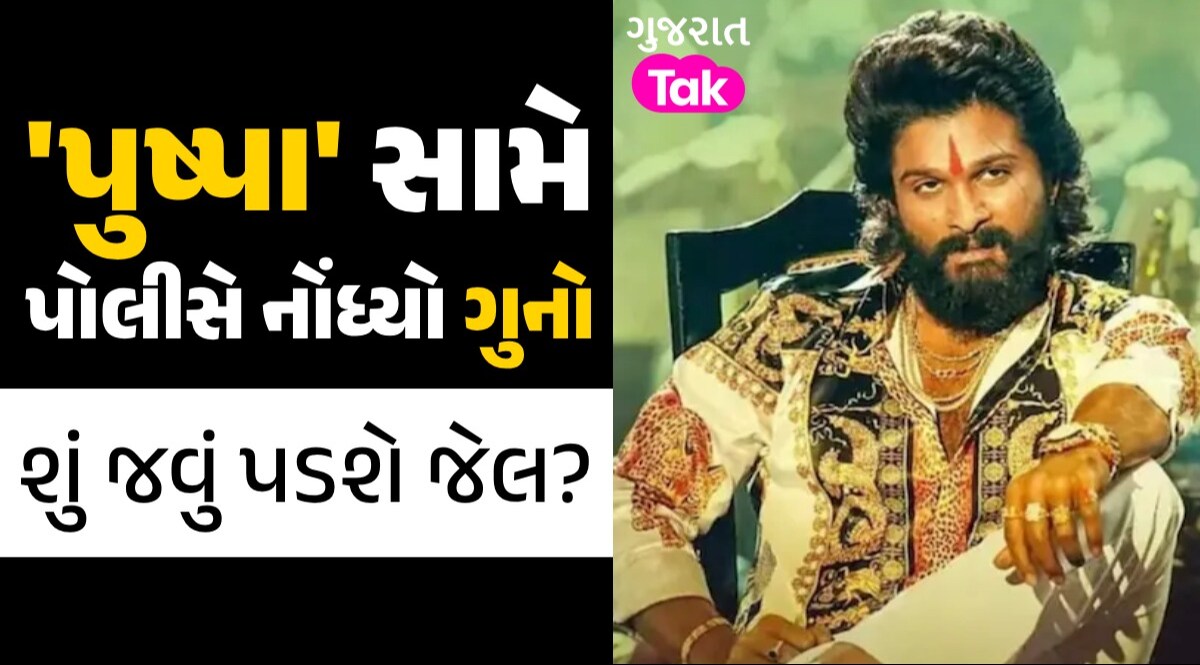 સાઉથ સુપરસ્ટાર અલ્લુ અર્જુનથી થઈ મોટી ભૂલ, 'પુષ્પા' સામે નોંધાયો પોલીસ કેસ 'પુષ્પા' સામે પોલીસે નોંધ્યો ગુનો