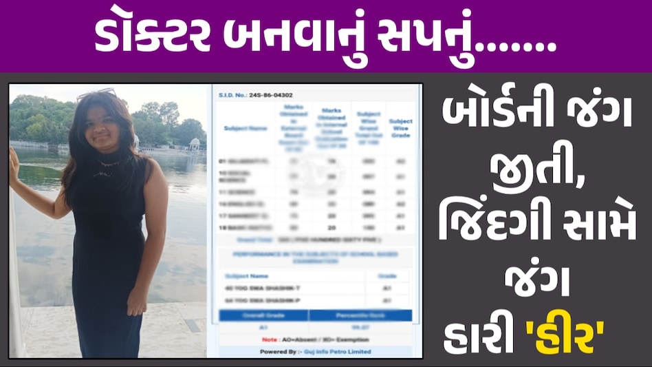 GSEB 10th Result 2024 Topper: માત્ર ચાર જ દિવસ પહેલા હીરએ કર્યું ટોપ, આજ દુનિયાને કહ્યું અલવિદા 16 વર્ષની દીકરીનું અવસાન