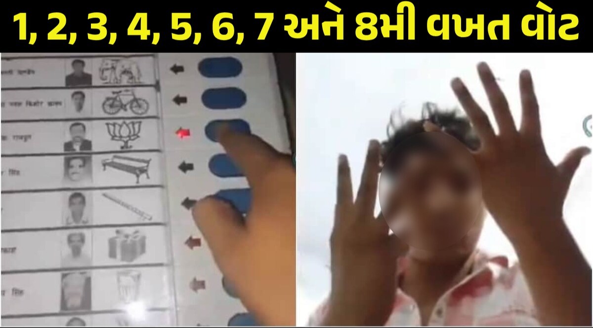 Lok Sabha Election: UPમાં બની ગુજરાત જેવી ઘટના, સગીરે 8 વખત વોટ નાખ્યો, વીડિયો પણ બનાવ્યો Lok Sabha Election