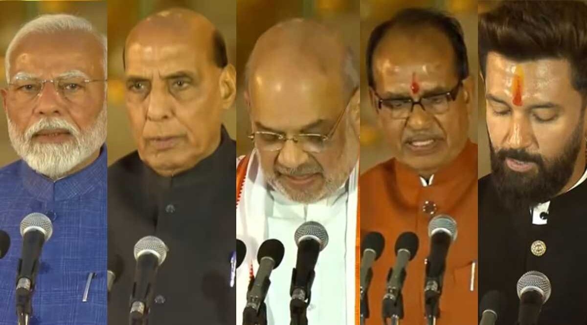 મોદીની ટીમમાં રાજનાથ, અમિત શાહ સહિત 30 કેબિનેટ મંત્રી, જુઓ આખી યાદી મોદી કેબિનેટ