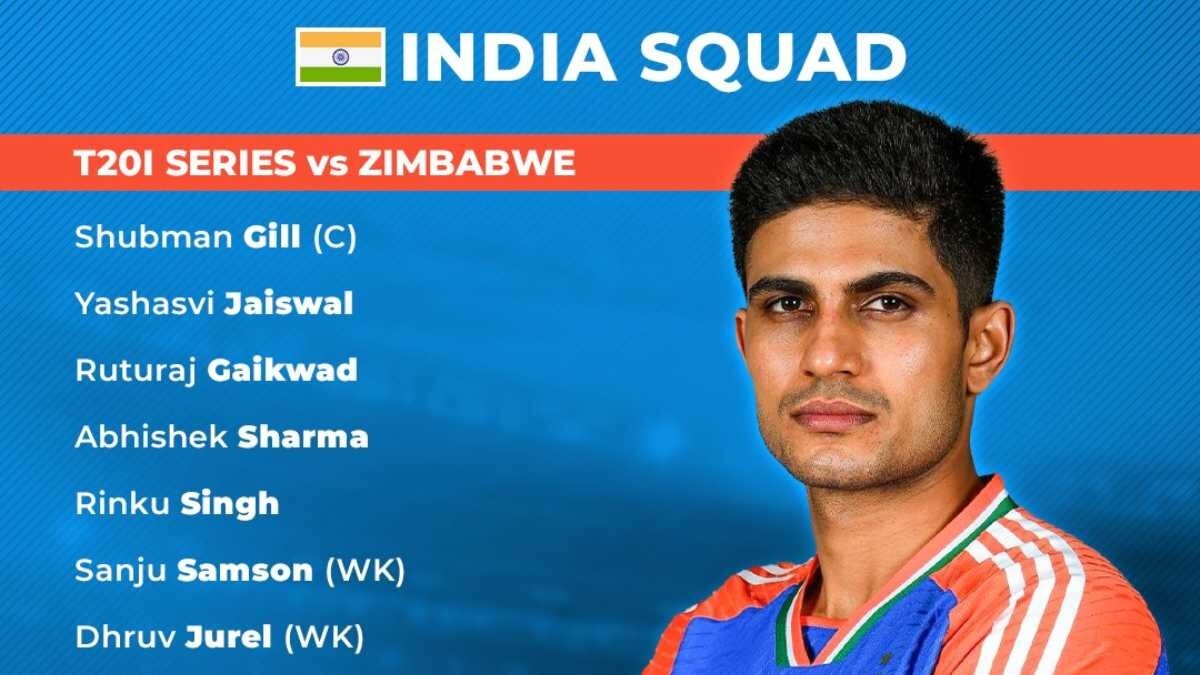 વર્લ્ડ કપ વચ્ચે ભારતીય ટીમને લઈને આવ્યા મોટા સમાચાર, ઝિમ્બાબ્વે પ્રવાસ માટે ટીમ જાહેર ઝિમ્બાબ્વે પ્રવાસ માટે ભારતીય ટીમ
