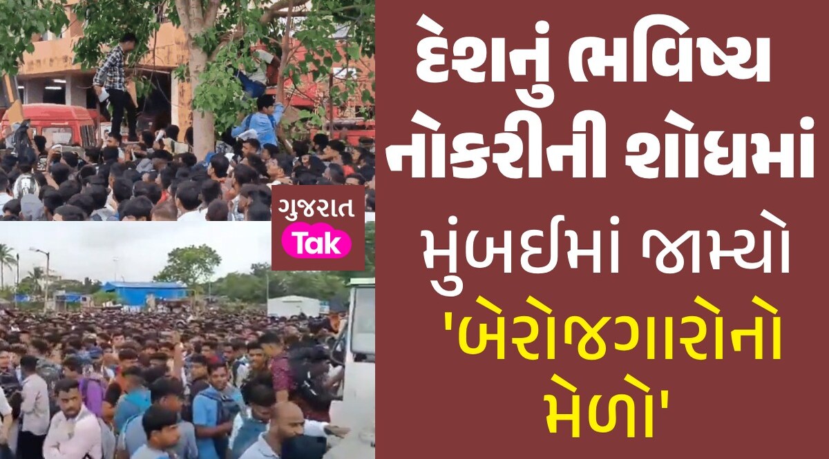 હાય રે બેરોજગારી! 1800 જગ્યાઓ માટે ઉમટ્યા 25000થી વધુ ઉમેદવાર, દોડાદોડી થતાં બોલાવવી પડી પોલીસ દેશનું ભવિષ્ય નોકરીની શોધમાં