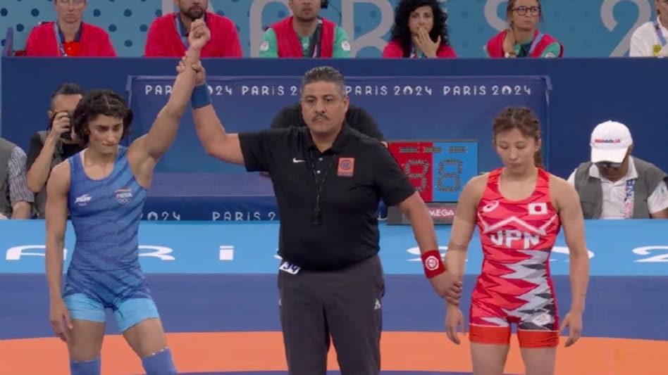 વિનેશ ફોગાટે કરી કમાલ, જાપાન બાદ યૂક્રેનની ખેલાડીને હરાવી, સેમીફાઈનલમાં પહોંચી વિનેશ ફોગાટ