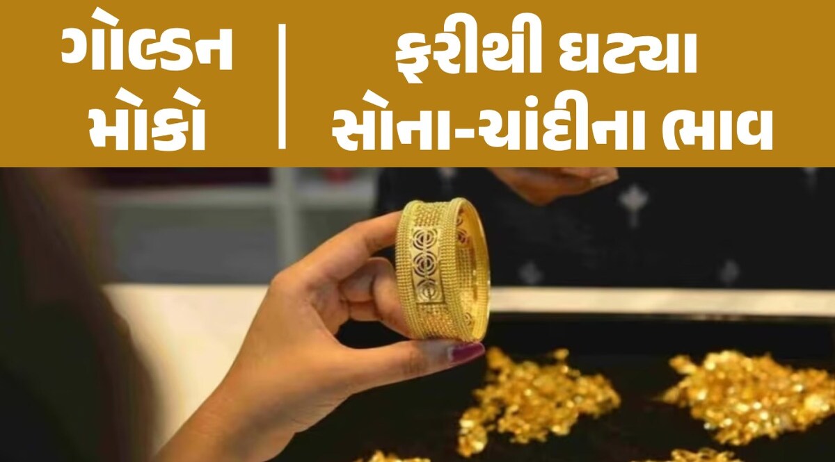 Gold Silver Price Today: સસ્તું સોનું ખરીદવાનો મોકો, આજે ફરી ધડામ કરતા ઘટ્યા ભાવ સસ્તું સોનું ખરીદવાનો મોકો