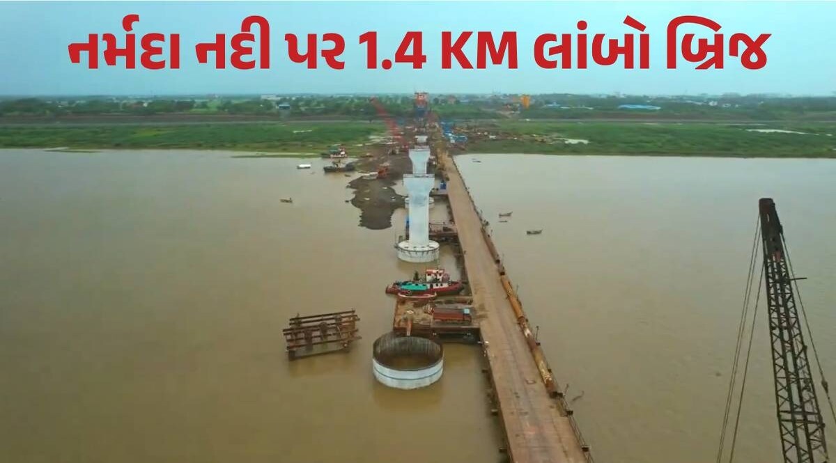 બુલેટ ટ્રેન માટે નર્મદા નદી પર 1.4KM લાંબો બ્રિજ બનશે, કૂતુબ મિનારથી પણ ઊંચી હશે પિલ્લરની હાઈટ Bullet Train