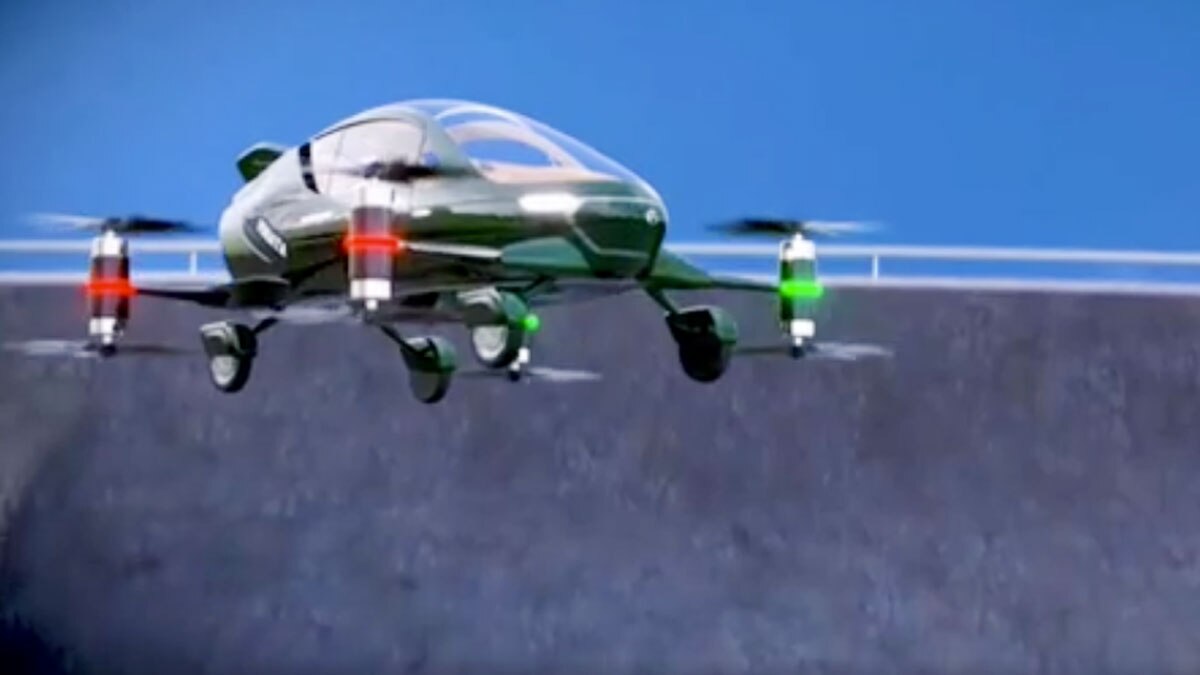 एशिया की पहली हाइब्रिड फ्लाइंग कार