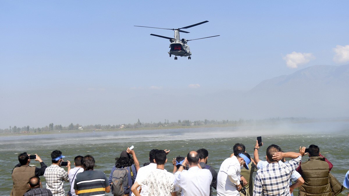 13 साल बाद कश्मीर में IAF का एयर शो 